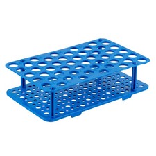 1 PCS 50-Well Centrifuge Tube Rack for 15ml Vials Plastic Detachable Stand