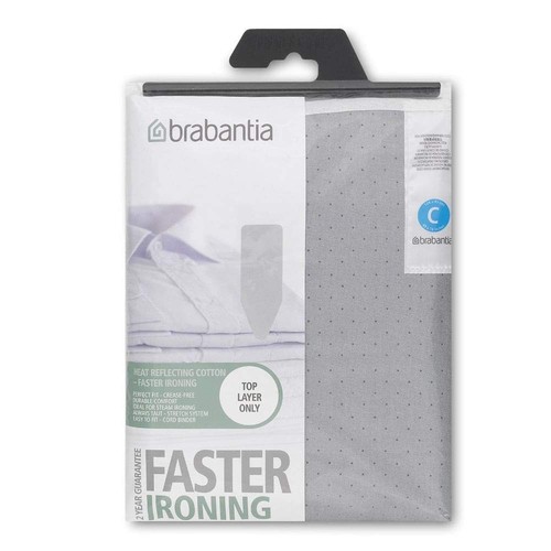 Brabantia Size C (49 x 18 inches) Replacement Ironing Board Cover with Durabl...