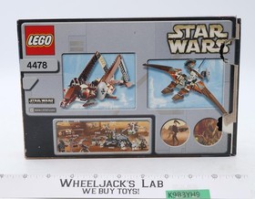 #4478 Geonosian Fighter 100% Complete W/ Box + Manual Lego 2003 Star Wars