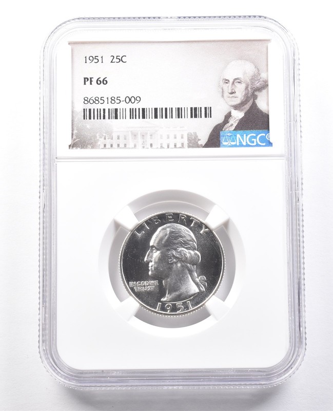 1951 Washington Quarter PF66 NGC Special Label *5976