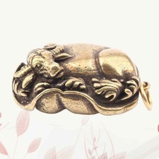 Charms for Crafting Home Hanging Decoration Chinese Pendant Ox Trinket