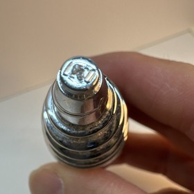 Lego Spiral Cone Chrome Silver Drill #71612cx1 Rock Raiders 4940 4970