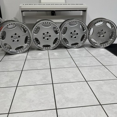 Original Carlsson 2/6 18 inch rims set O.Z. Mercedes W208 R129 W210 W140 500E