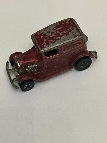 Vintage Mattel Hot Wheels 1977 Ford Early Times Delivery Truck Red