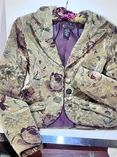 Vintage 90s Embroidered Blazer Jacket
