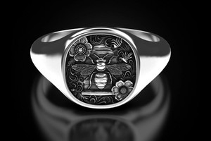 Vintage Bee Ring | eBay