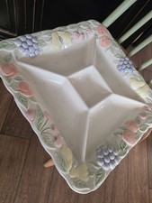 Ceramic Serving Dish Preloved Good Condition Good Condition Large