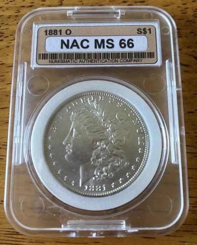 1881 O Morgan Silver Dollar - NAC MS