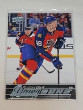 2015-16 Upper Deck Young Guns  #454 Logan Shaw Rookie