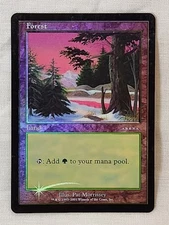 NM Forest Foil Arena Mtg Magic the Gathering