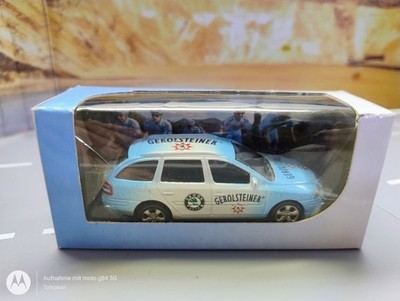 Modellauto Skoda Octavia 1:60 Werbemodell Gerolsteiner in OVP