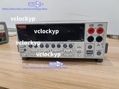 Keithley 2420 3A SourceMeter SMU Source Meter 60V 3A 60W - NIST Calibrated