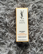 NWB Yves Saint Laurent Pure Shots Night Reboot Resurfacing Serum 1 FL