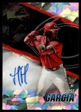 JOSE GARCIA 2021 BOWMAN'S BEST OF 2021 AUTOGRAPHS ATOMIC REFRACTOR #B21-JG 05/25