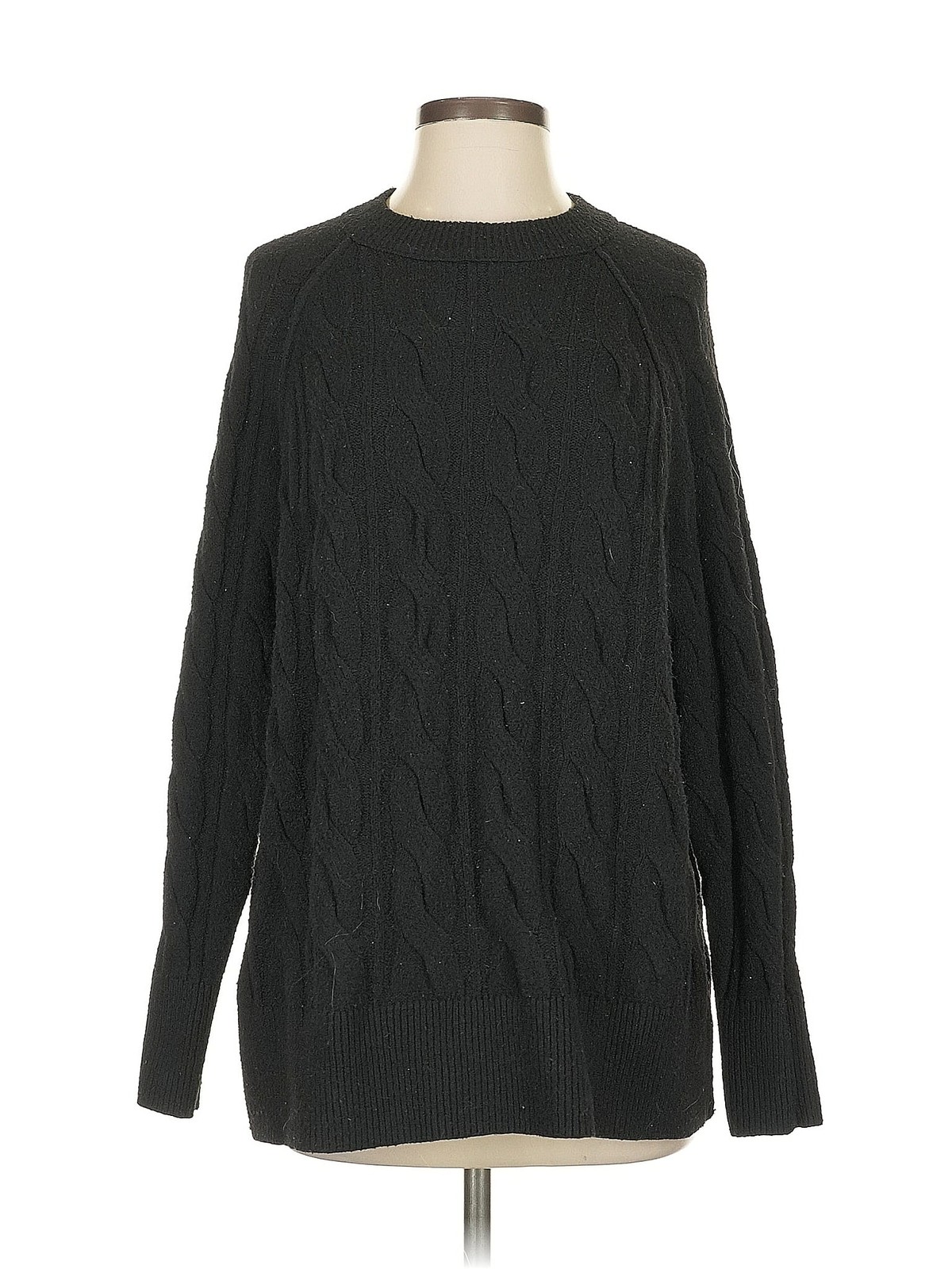 Aerie Women Black Pullover Sweater S - image 1