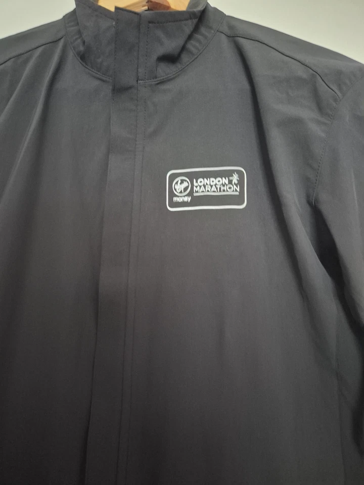 Virgin London Marathon Womens Black Running Jacket Size M - Image 2 of 4