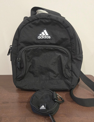 adidas ace backpack classic x mini black Linear for Women Casual Small Purse Bag Carry your essentials in classic adidas style adidas Must-Have Mini Backpack -