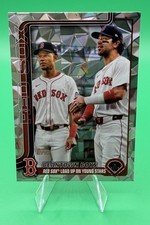 2025 Topps Update Beantown Boys Diamante Foil Parallel SP #US241 Boston Red Sox