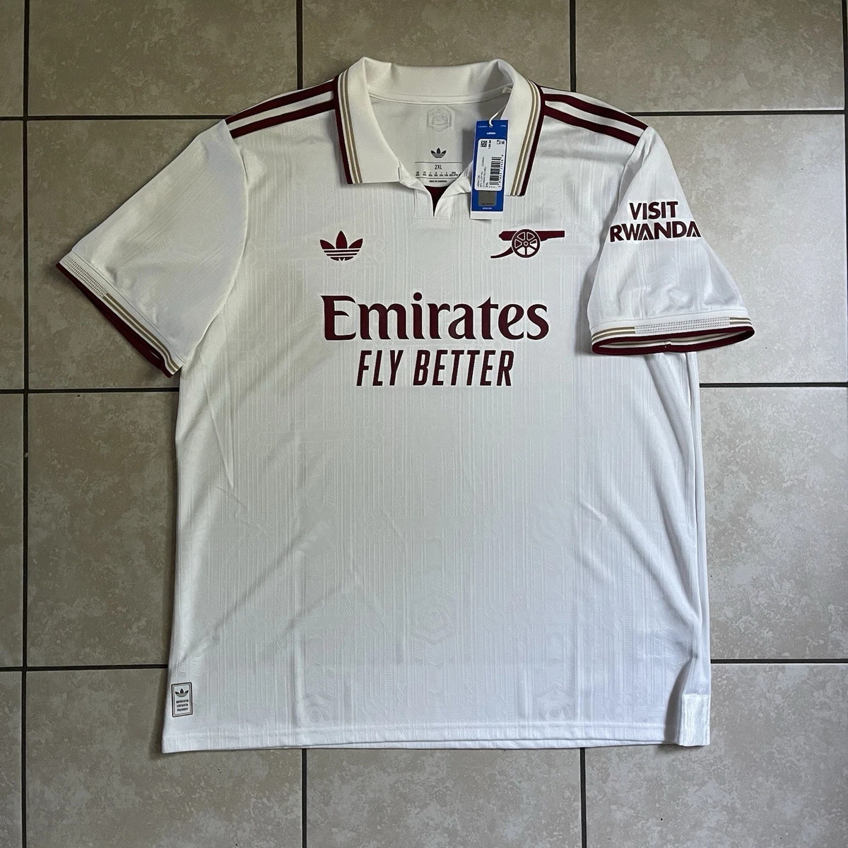 Arsenal Size 2XL International Club Soccer Fan Jerseys Just Listed
