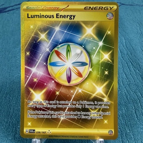 Luminous Energy Twilight Masquerade Hyper Rare Gold Card 226/167