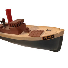 vintage boat with box penguin 50s DRIFTER MODEL LONDON TOY NO ARNOLD