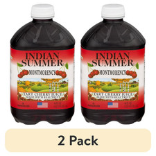 (2 pack) Montmorency Cherry Juice, Tart Cherry Juice with Real Fruit, 46 fl oz