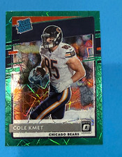Cole Kmet 2020 Panini Donruss Optic Rated Rookie #181 Green Velocity Bears (RC)