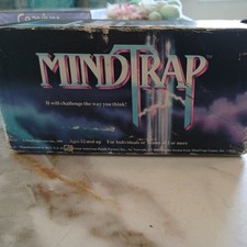 Mindtrap Board Game By Pressman Classic Puzzles Mysteries & Brain