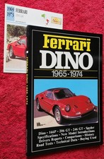 FERRARI DINO 246 1965 - 1974 Brooklands Books ROAD TESTS REVIEWS RARE VGC
