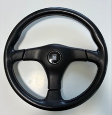 Excellent Nardi Gara 3 Steering Wheel Leather Black Porsche Bmw Made In Italy Excellent Nardi Gara 3 Steering Wheel Leather Black Porsche Bmw Made In Italy