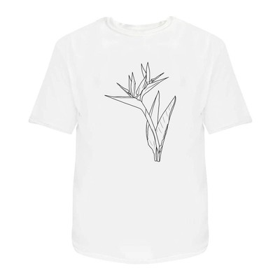 Unisex T-Shirt ''Paradiesvogel Blume'' - 100% Baumwolle (S-XXL) (TA038274)