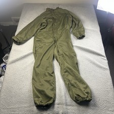 U.S. Military Men s Mechanic Coveralls Green Medium 8415-00-753-6484