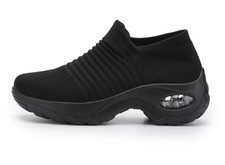 Women Orthopedic Walking Shoes Slip On Arch Support Comfort Sneakers Breathable