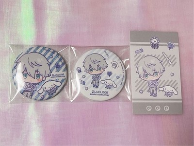 Blue Lock Seishiro Nagi Sanrio Can Badge Cheki-style Card Premium Shop