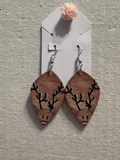 reindeer earrings