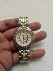 Vtg Seiko Kinetic Sports 100 5M43-0A39 Two Tone Watch Non Working Condition #A