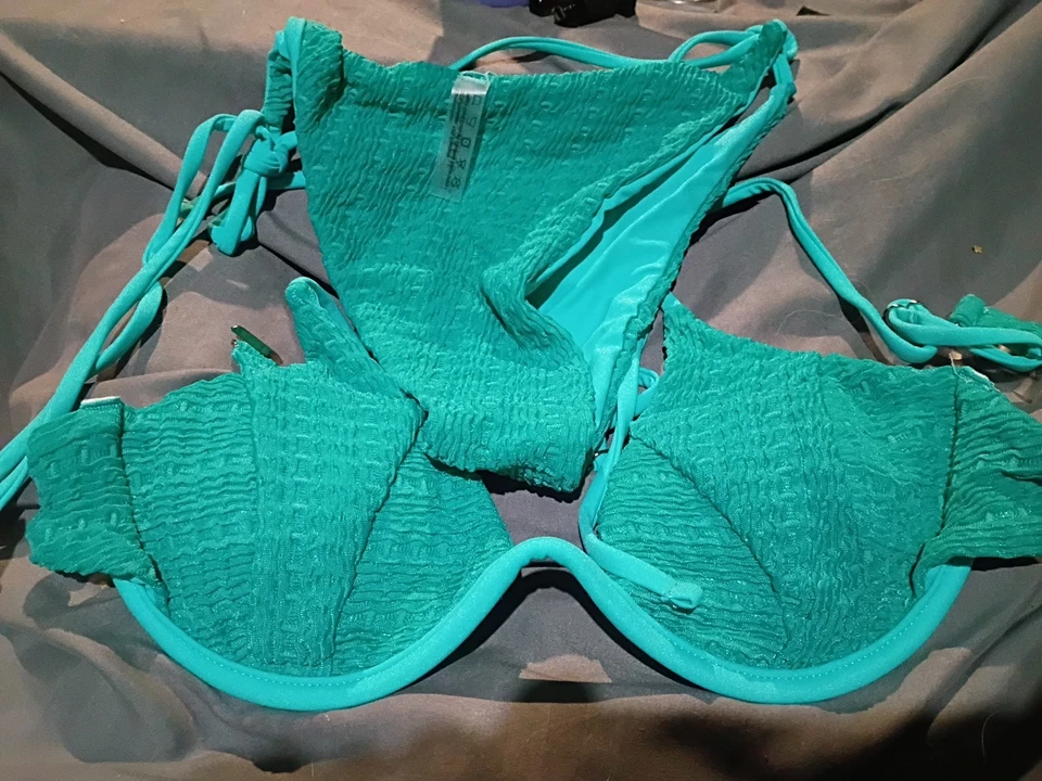 Sexy traje de baño de tanga de corte alto para mujer ZAFUL Foto 3 de 4