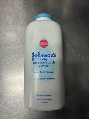 Johnson & Johnson Baby Powder Aloe and Vitamin E - 22 oz