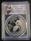 2020(G) China Panda Silver Coin PCGS MS70, Struck at Shenzhen Mint — photo 1