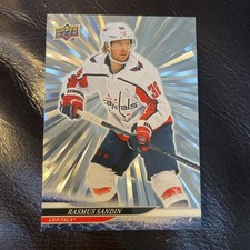 2024-25 UD SERIES 2 💥RASMUS SANDIN 💥SILVER OUTBURST Capitals