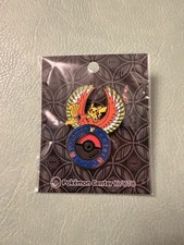 Pokemon Center Kyoto Pikachu Ho-oh Logo Pin B...