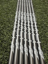 7pc Set Project X Denali Frost Silver 70g 6.0 Stiff Flex Graphite Iron Shaft 370