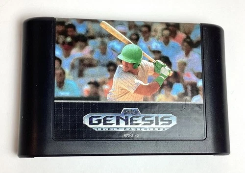 Vintage SEGA GENESIS "Sports Talk Baseball" Game Cartridge 670-2140