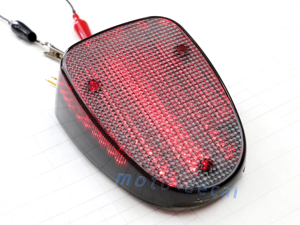 Luz trasera/trasera LED integrada señales de giro de freno para 1999-2009 2007 V Star 1100 Foto 3 de 4