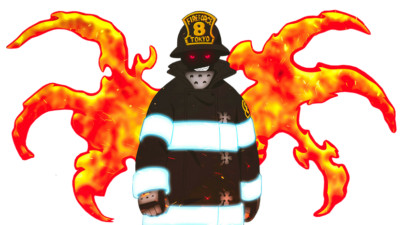 Shinra Fire Force Weatherproof Anime Sticker 6'' Car Decal V6