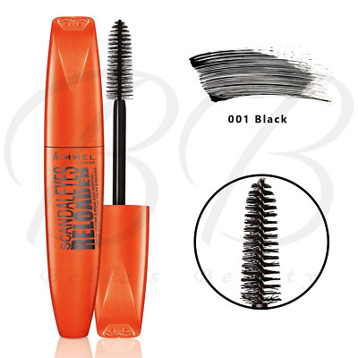 RIMMEL Scandaleyes Reloaded 24hr Extreme Volume Mascara 12ml - 001 Black *NEU*