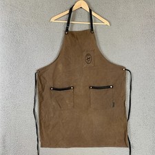 Hardmill Apron Seattle Brown Canvas Leather B...