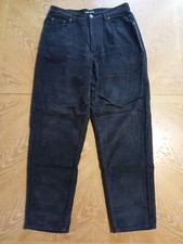 VINTAGE EDDIE BAUER BLACK Y2K CORDUROY PANTS WOMENS SIZE PETITE 14.