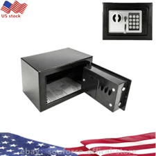 USA Steel Electronic Password Lock Digital Safe Box Home Fireproof Security Cash