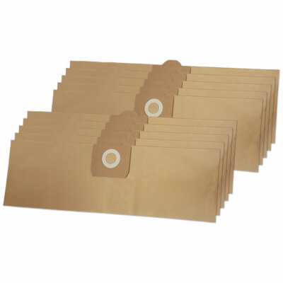 Vhbw 20x sacchetti compatibile con Fakir (Nilco) S 130 plus, S 130 Plus (R), S 16 NT / S16NT, S 16 T / S16T aspirapolvere - in carta, color sabbia | Leroy Merlin